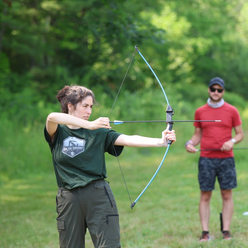 Player enjoying outdoor activities at the estate
