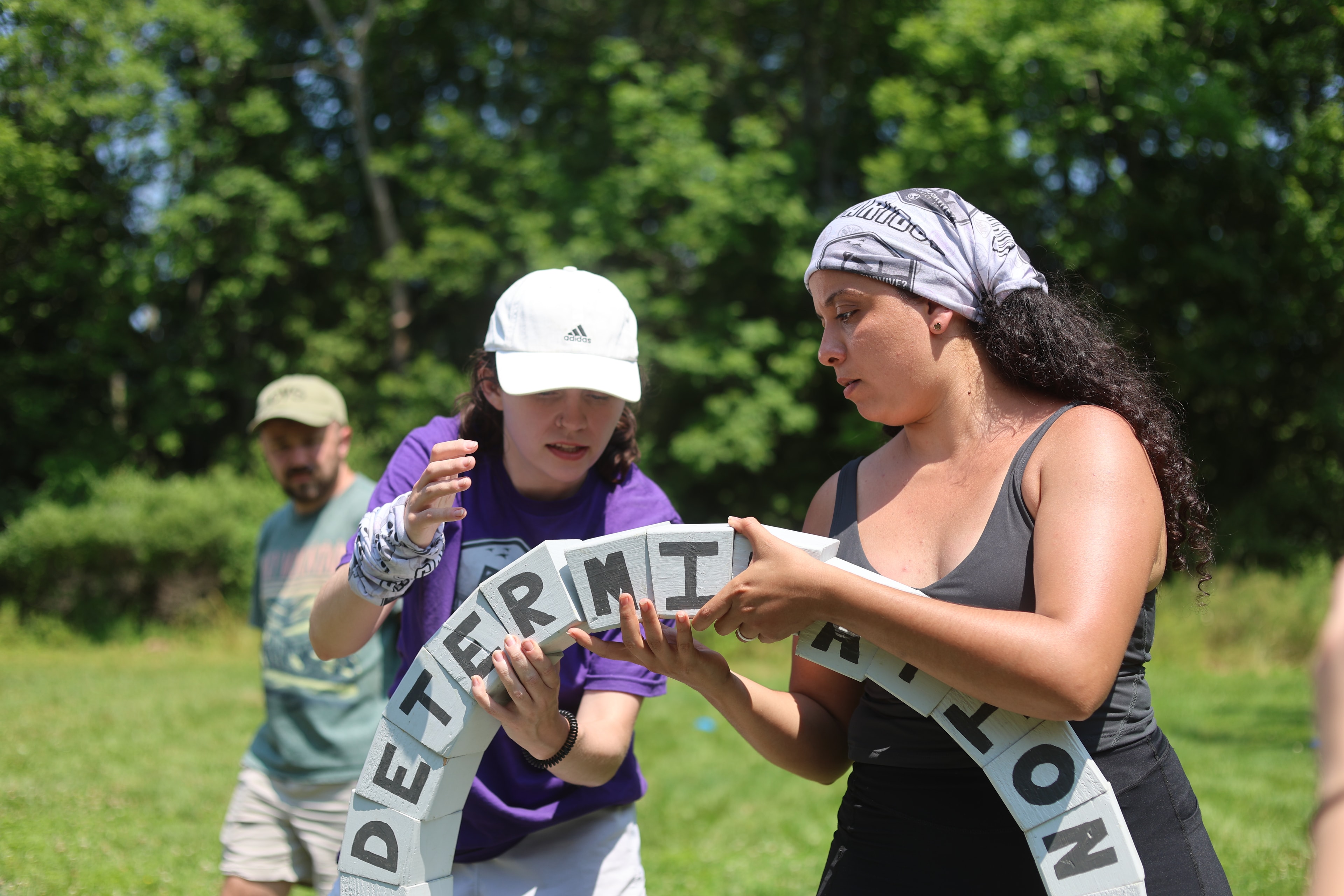 Players at The Reality Retreat